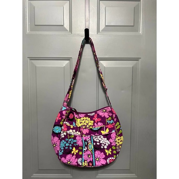 Vera Bradley Tote in Flutterby Print - Picture 1 of 5